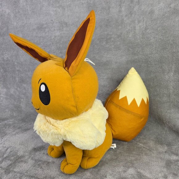 Eevee Plush Pokémon 2022 Official Nintendo Collectible Toy 17" Tall - Picture 3 of 11